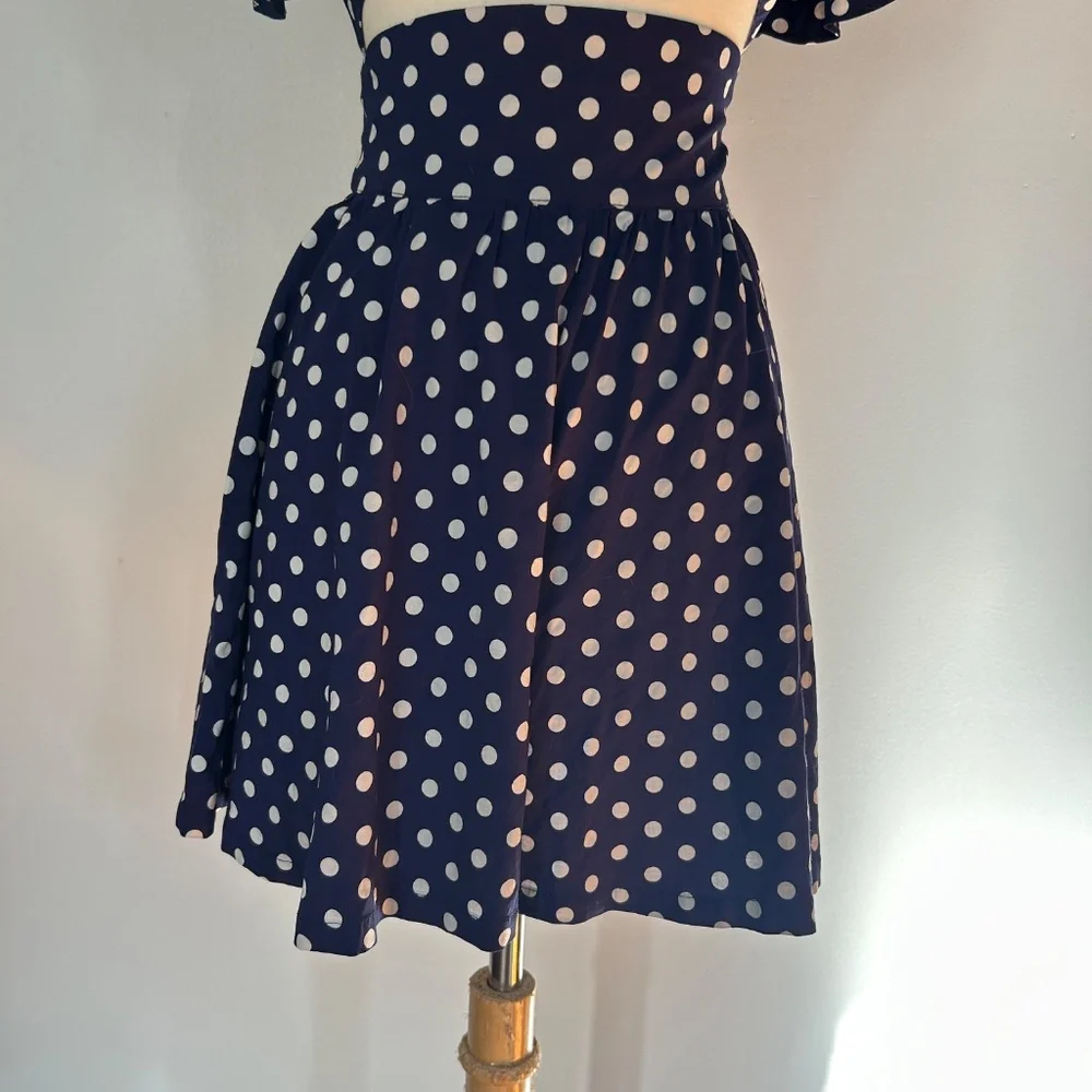 Trashy Diva Blue Dots Top and Shirts - Picture 3 of 9